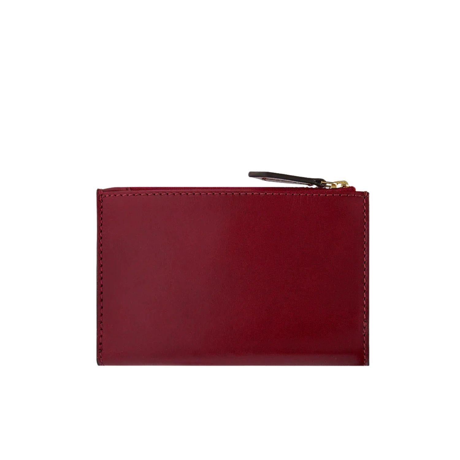 The bridge - Portafogli in pelle donna piccolo con portamonete linea Lucrezia, Rosso