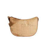 Alviero Martini - Soft tracolla a mezzaluna media S007, Beige