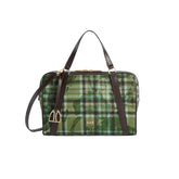 Alviero martini - Bauletto Tartan Soul, Verde Muschio