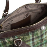 Alviero martini - Bauletto Tartan Soul, Verde Muschio