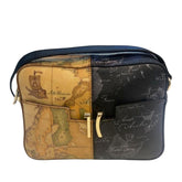 Alviero Martini - Tracollina Geo mix Beige, Nero