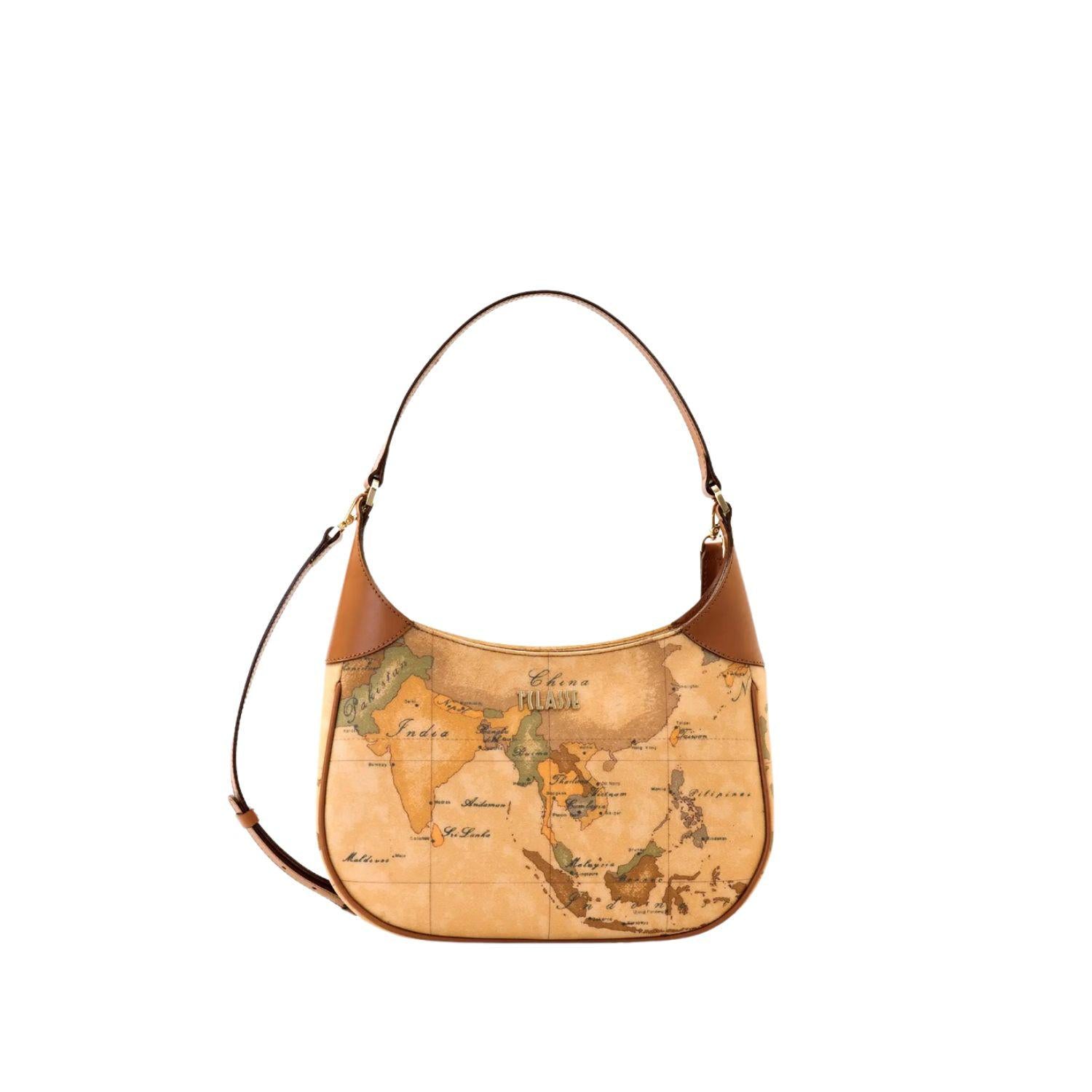 Alviero Martini - Borsa sottospalla hobo Geo Classic, Beige