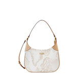 Borsa sottospalla hobo Geo White, Bianco