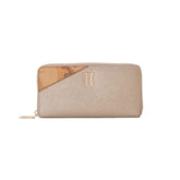 Alviero Martini - Portafoglio con zip around , Oro