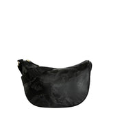 Alviero Martini - Tracolla a mezzaluna media Geo Soft S007, Nero