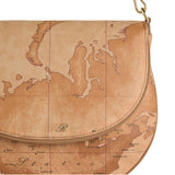 Alviero Martini - Sottospalla con patta geo Soft S029, Beige