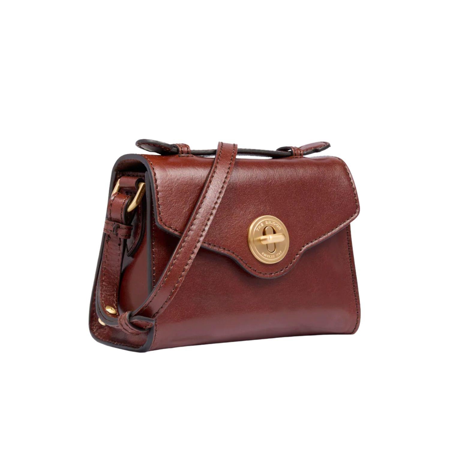 Borsa con tracolla removibile Irene, Marrone