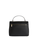 Alviero Martini - Borsa a mano con tracolla in pelle nappata, Nero