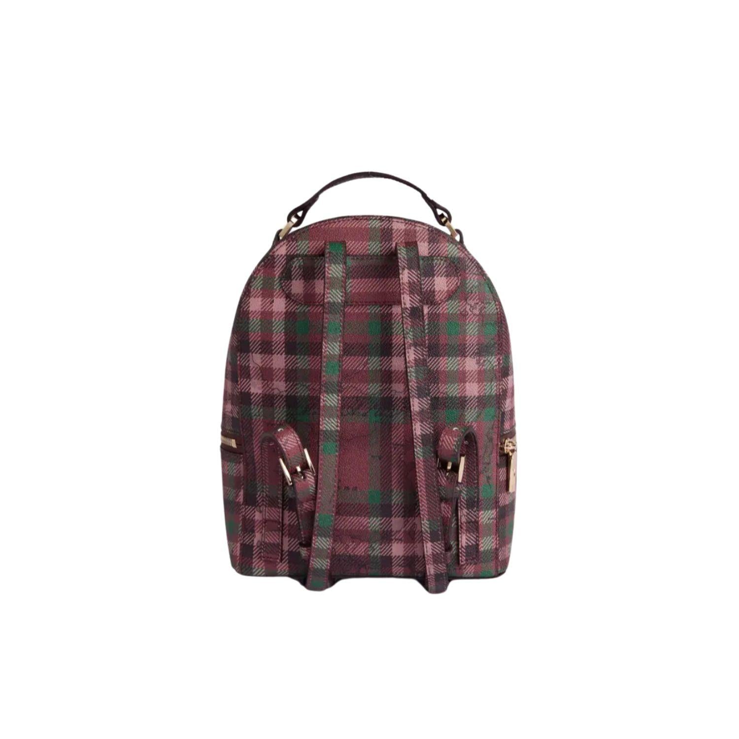 Alviero Martini - Zaino tartan dream Rosso Acero