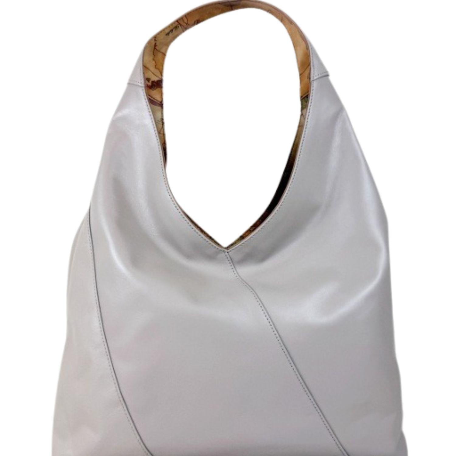 Alviero Martini - Sottospalla in pelle nappata, Greige