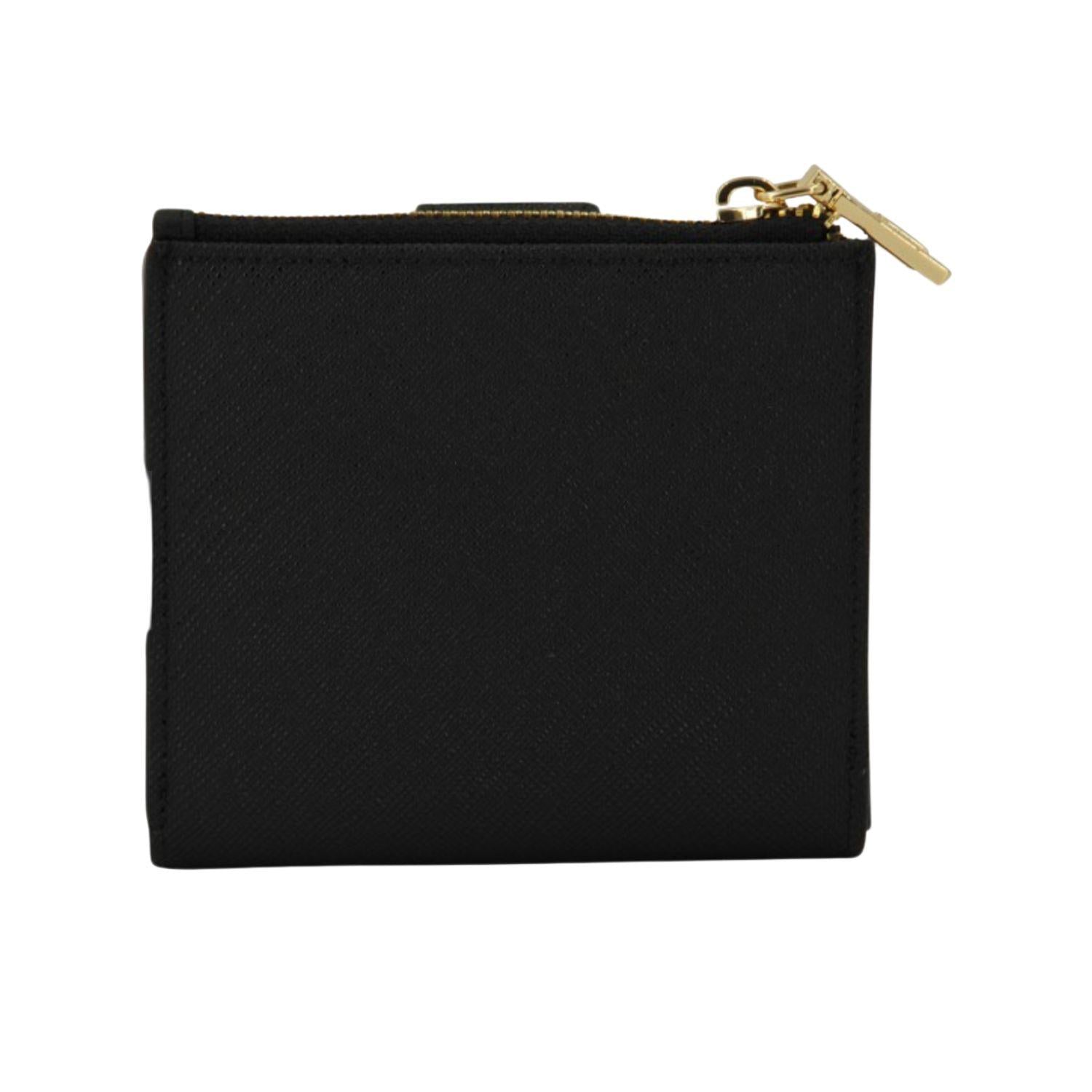 Alviero Martini - Portafoglio piccolo con bottone e zip