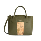 Alviero Martini - Borsa a mano grande Windy City, Verde