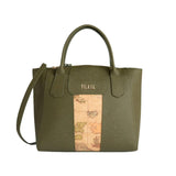 Alviero Martini - Borsa a mano grande Windy City, Verde