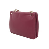 Patrizia Pepe - Borsa in pelle mano e tracolla, Bordeaux