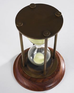 AUTHENTIC MODELS - Clessidra Bronzo e Legno