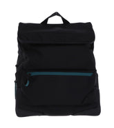 PIQUADRO - Zaino in tessuto riciclato porta pc 15.6, Nero