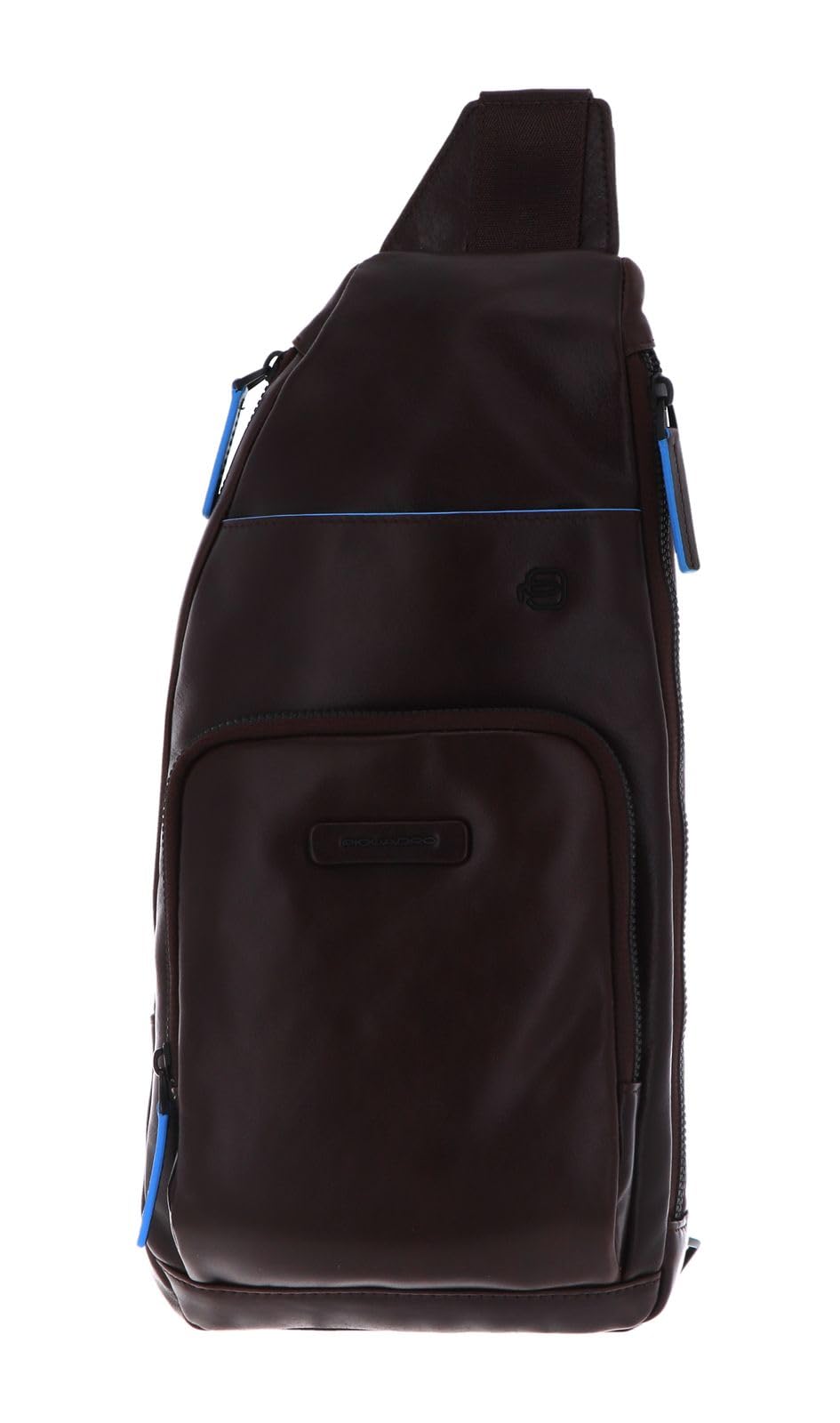 PIQUADRO - Monospalla linea Blue Square Revamp, Mogano