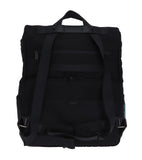 PIQUADRO - Zaino in tessuto riciclato porta pc 15.6, Nero