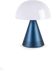 Lexon - Lampada led con cassa Bluetooth MINA L, Blu