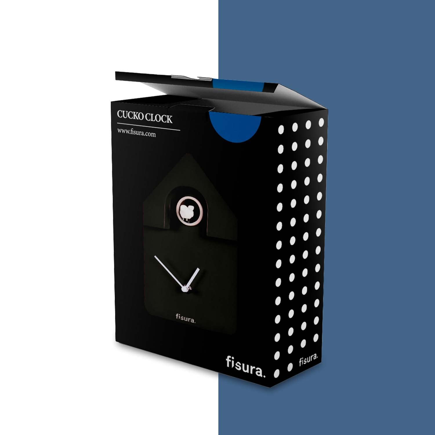 FISURA - Orologio a cucù Nero