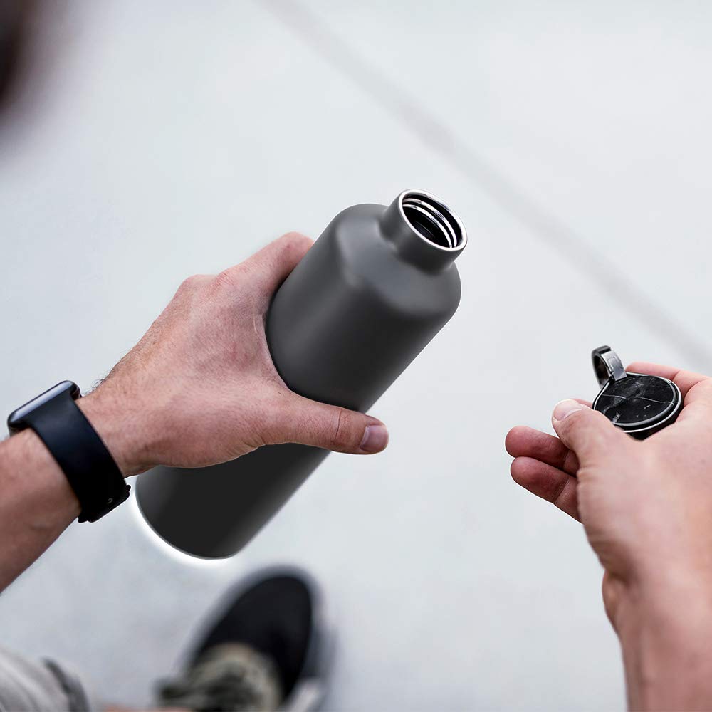 EQUA - Borraccia Smart Dark Grey Nero