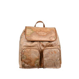 Alviero Martini - Geo Soft Zaino con doppia tasca S016, Beige