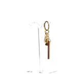 Alviero Martini - Portachiavi Charm Lettera I Naturale, Beige