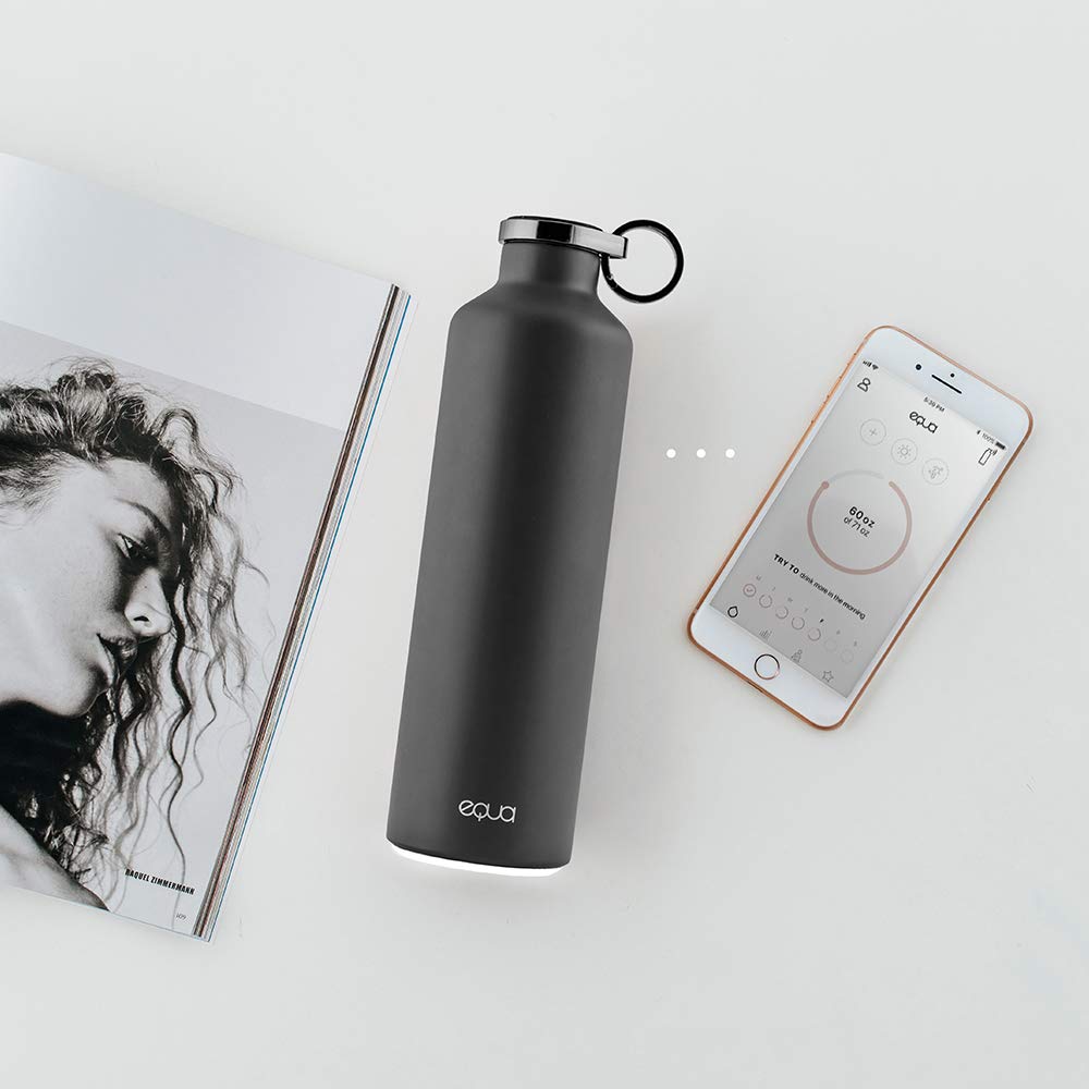 EQUA - Borraccia Smart Dark Grey Nero