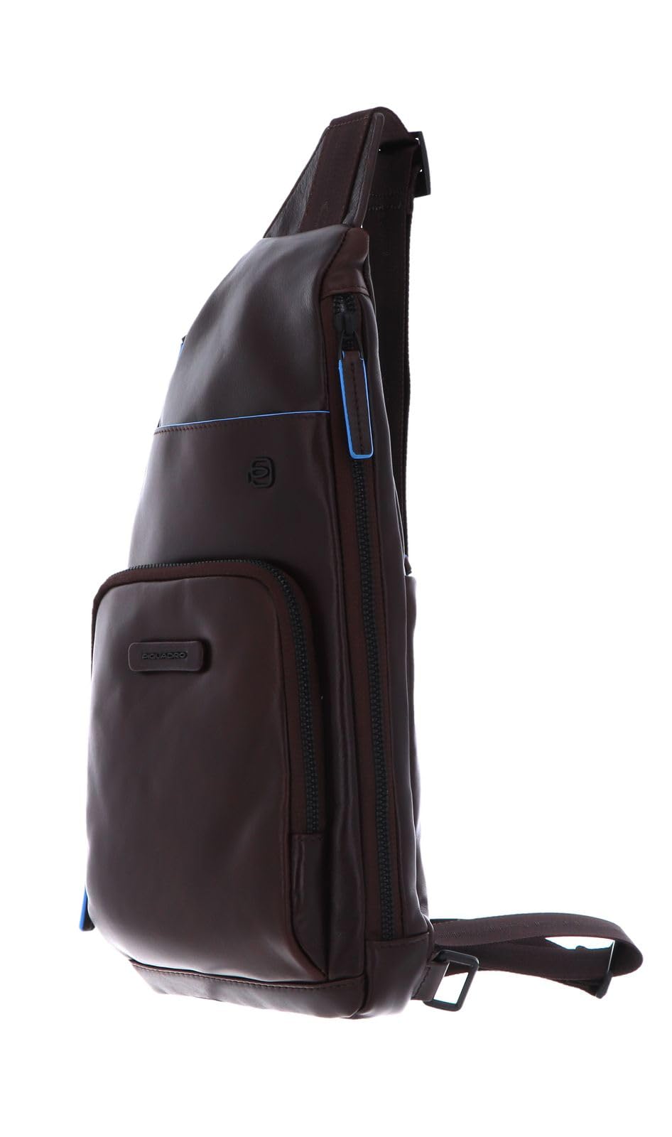 PIQUADRO - Monospalla linea Blue Square Revamp, Mogano