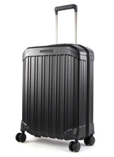 PIQUADRO - Trolley cabina rigido ultra slim a quattro ruote, Nero