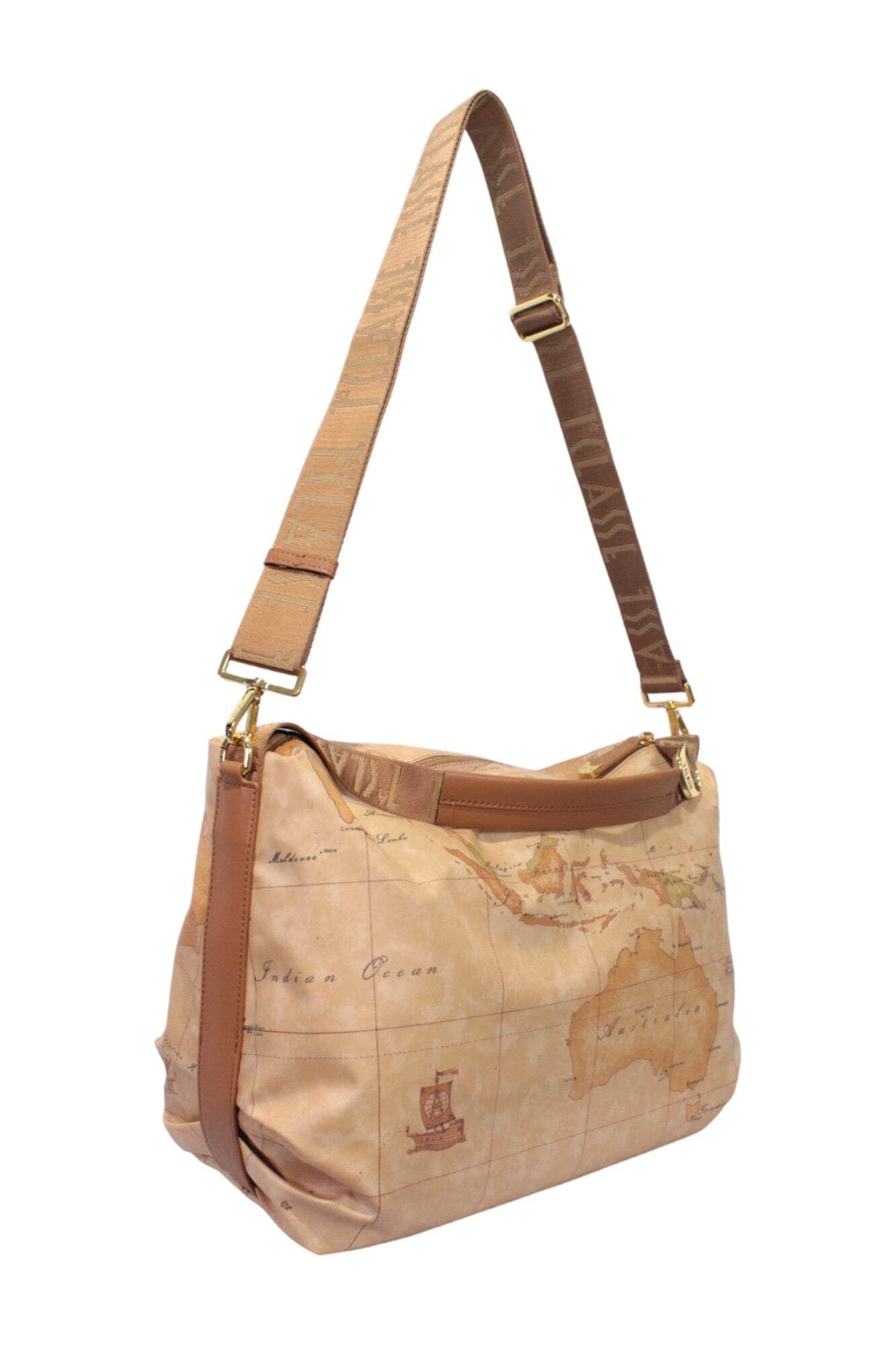 ALVIERO MARTINI 1a CLASSE - Geo Soft Hobo con tracolla Beige