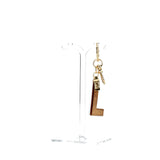 Alviero Martini - Portachiavi Charm Lettera L Naturale, Beige