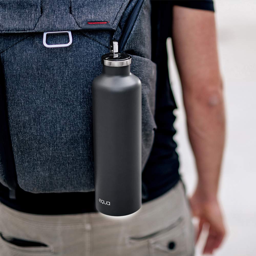 EQUA - Borraccia Smart Dark Grey Nero