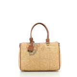 Alviero Martini - Borsa media a bauletto con tracolla Geo Classic D080, Beige
