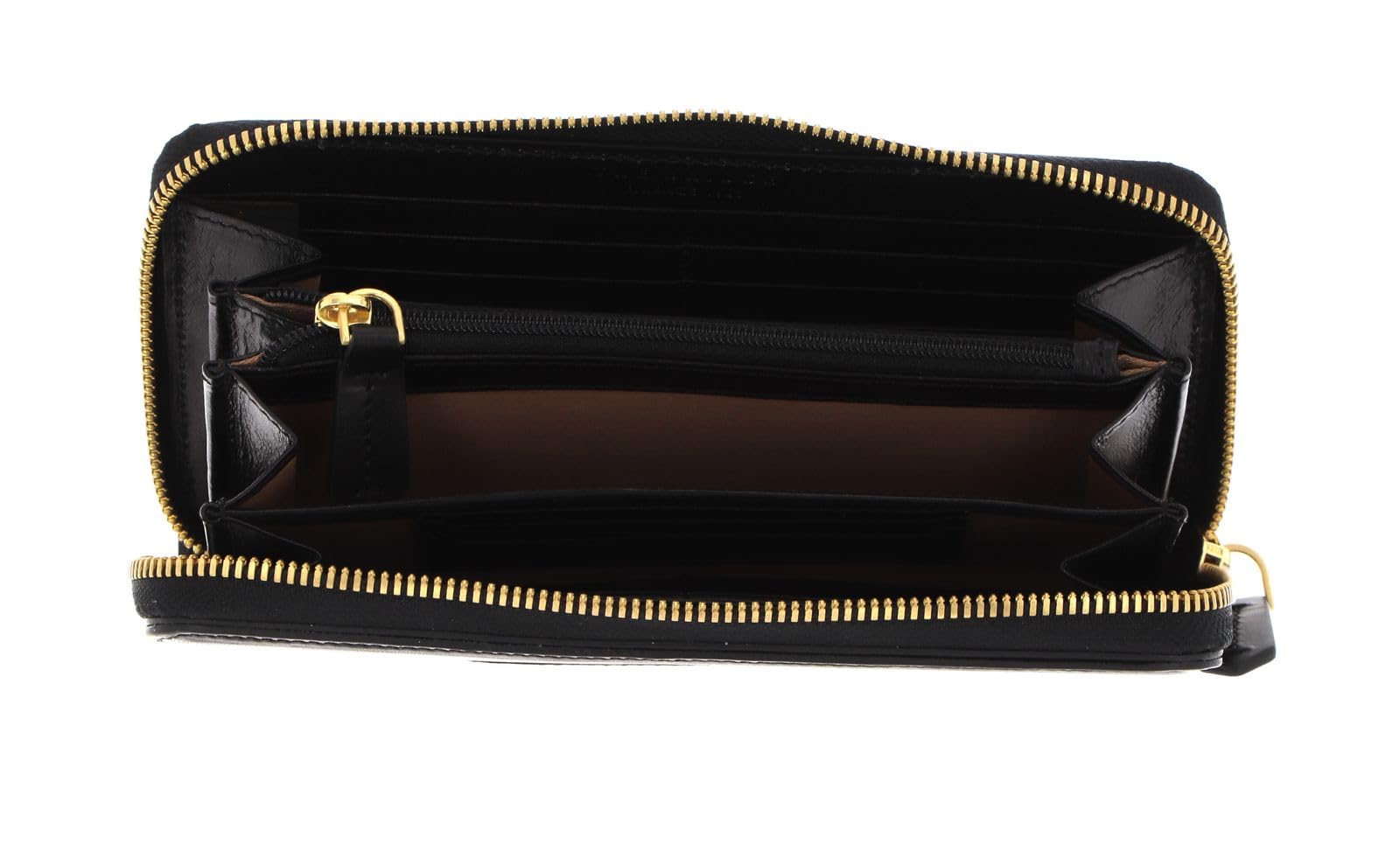 THE BRIDGE - Portafogli donna zip around Lucrezia, Nero