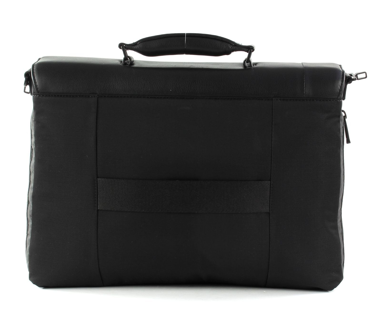 PIQUADRO - Cartella porta computer 15 espandibile con patta P16 Nero