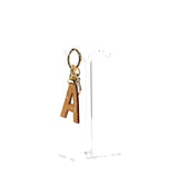 Alviero Martini - Portachiavi Charm Lettera A Naturale, Beige