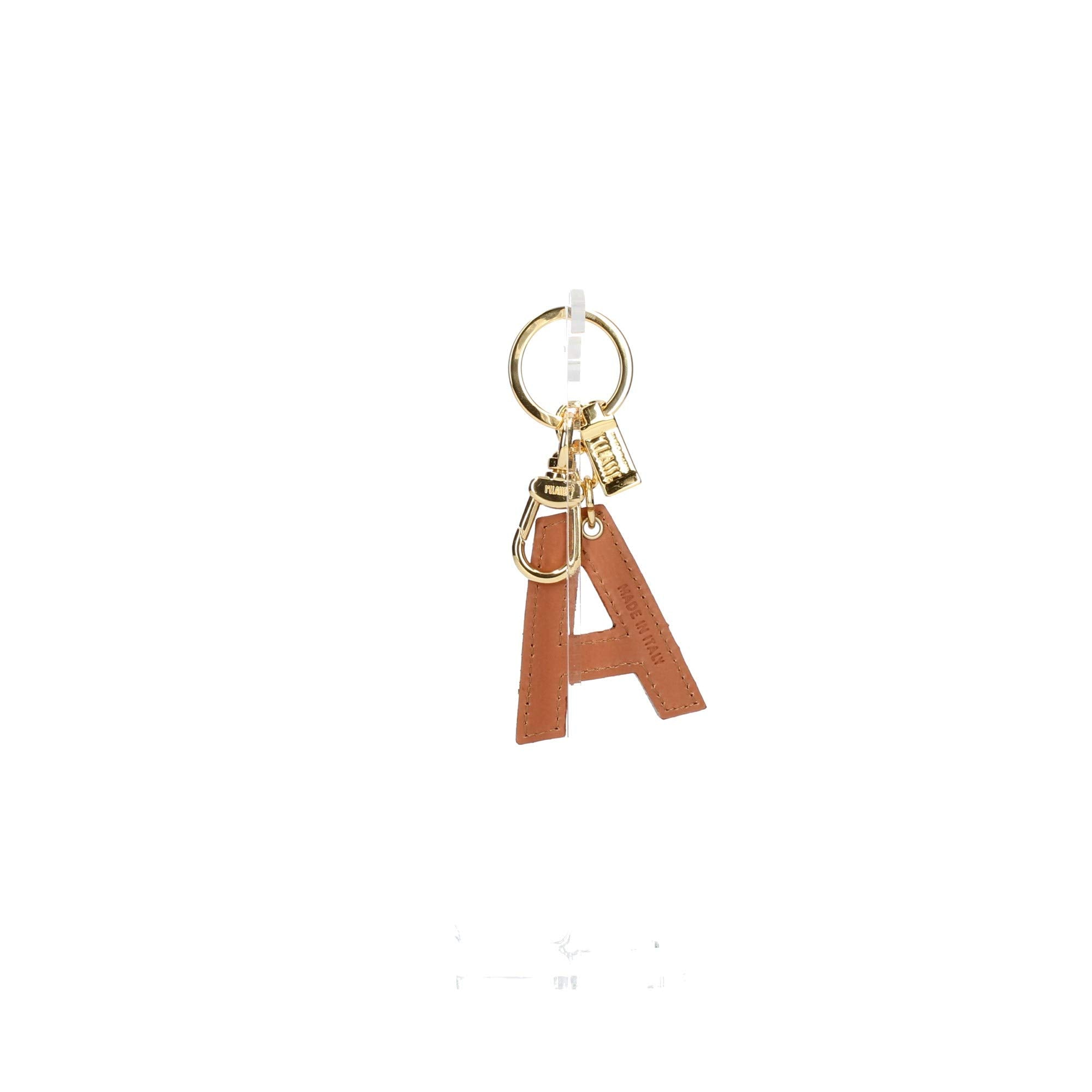 Alviero Martini - Portachiavi Charm Lettera A Naturale, Beige