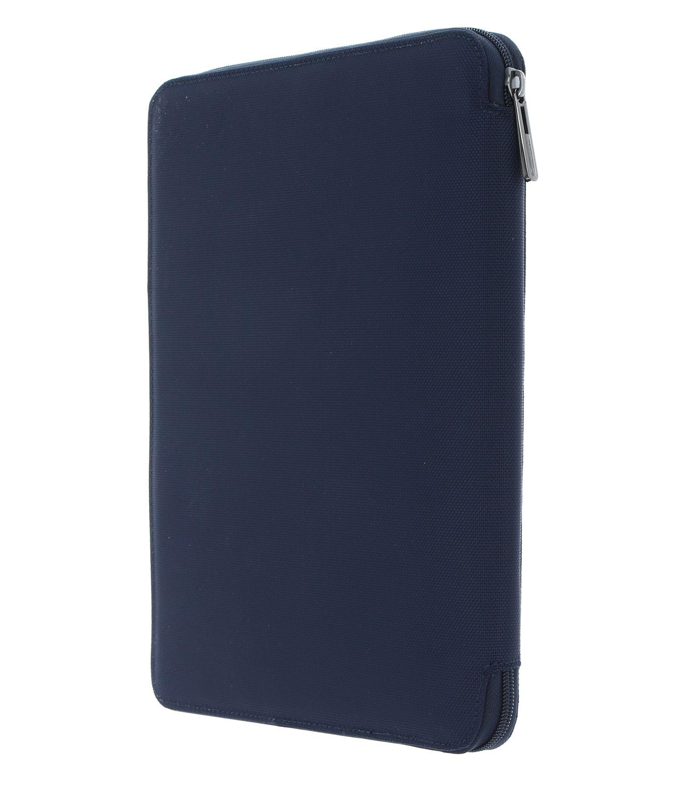 PIQUADRO - Portablocco in tessuto e Pelle Brief2, Blu