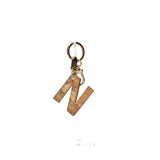 Alviero Martini - Portachiavi Charm Lettera N Naturale, Beige