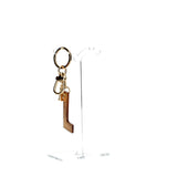 Alviero Martini - Portachiavi Charm Lettera L Naturale, Beige