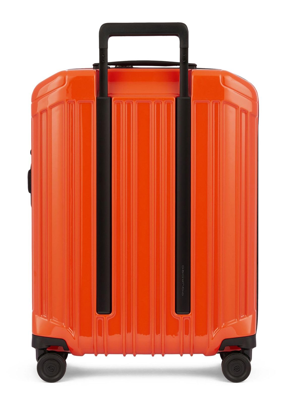 Piquadro - Trolley cabina rigido ultra slim a quattro ruote, Arancione
