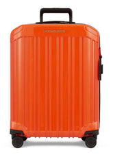Piquadro - Trolley cabina rigido ultra slim a quattro ruote, Arancione