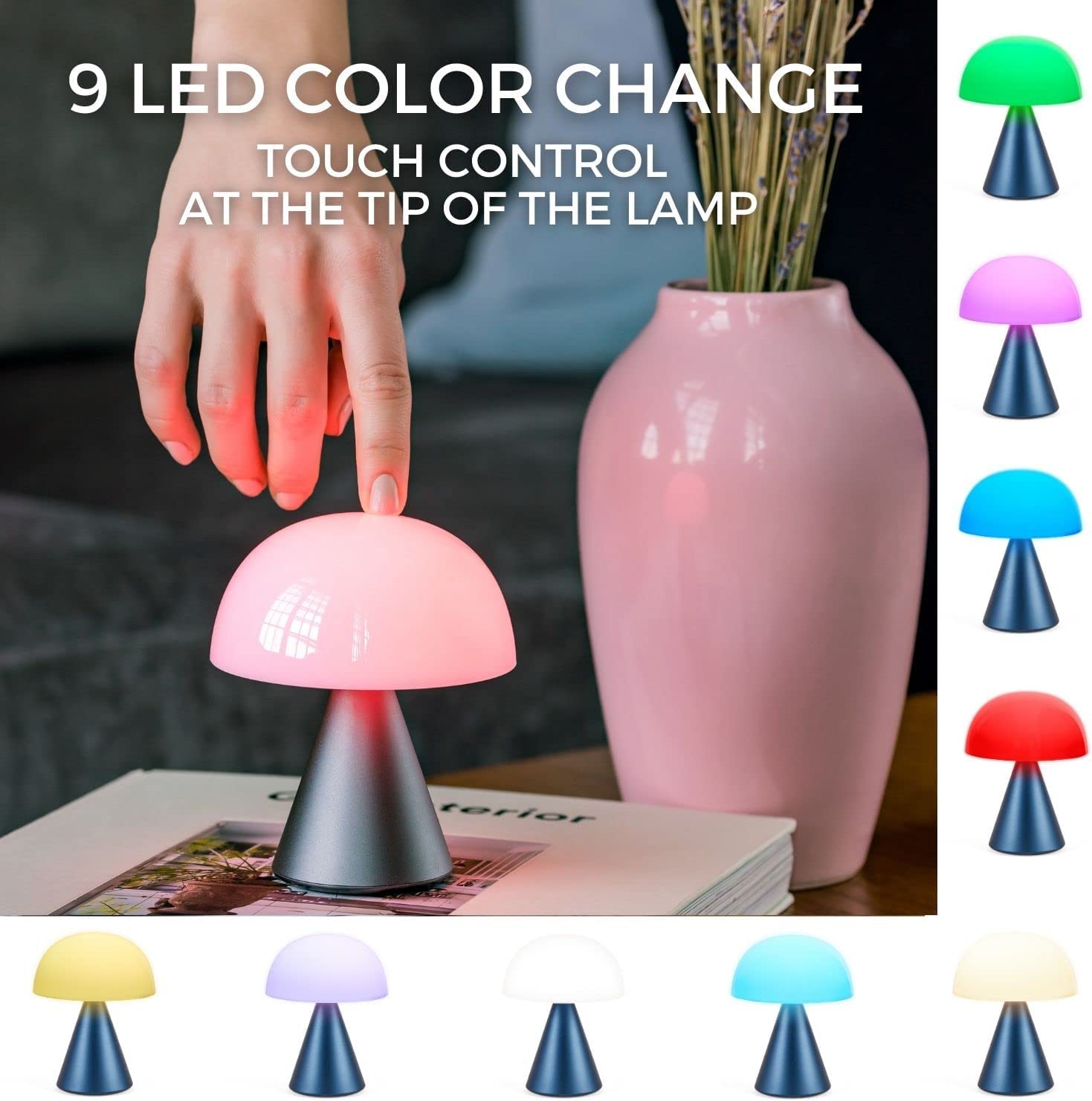 Lexon - Lampada led MINA M Grigio Scuro