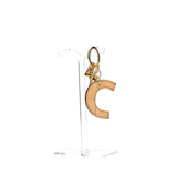 Alviero Martini - Portachiavi Charm Lettera C Naturale, Beige