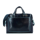 PIQUADRO - Cartella due manici in pelle Blue Square Blu