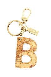 Alviero Martini - Portachiavi Charm Lettera B Naturale, Beige