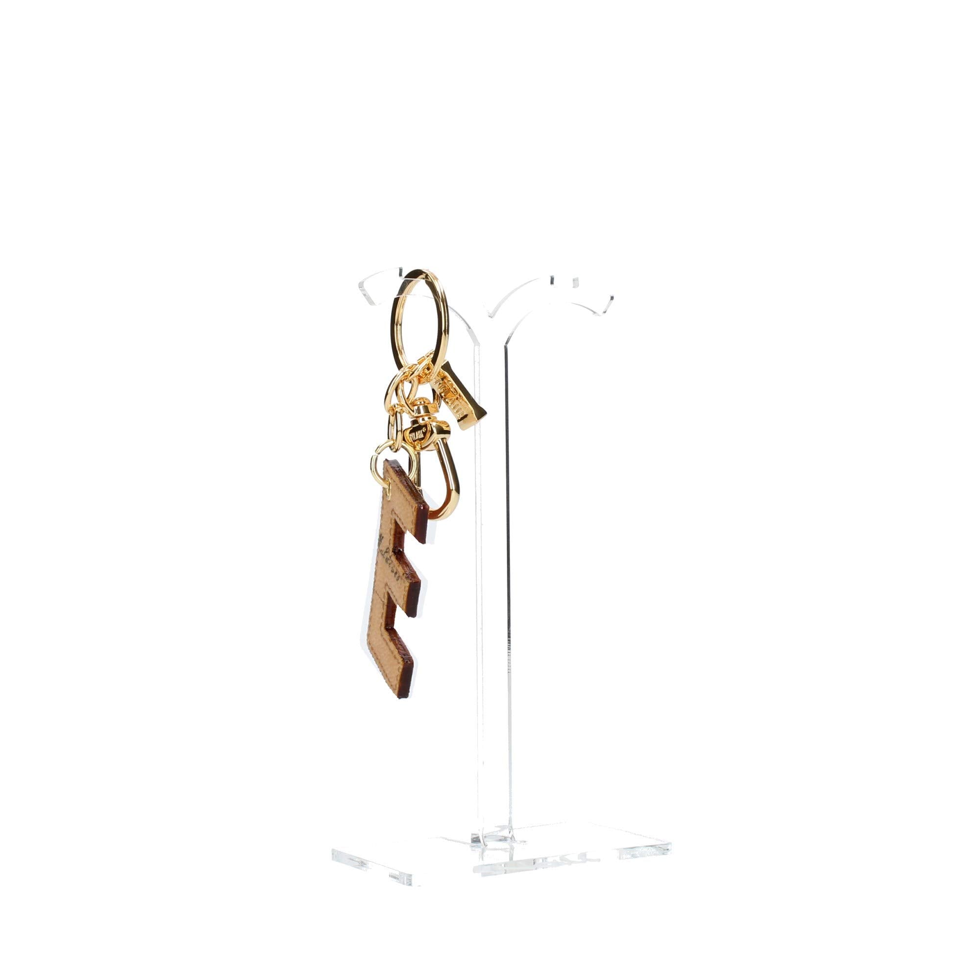 Alviero Martini - Portachiavi Charm Lettera E Naturale, Beige