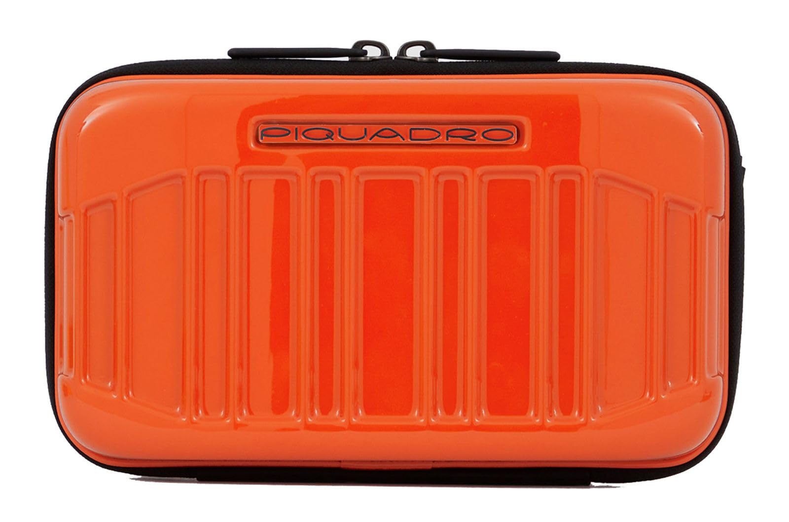 PIQUADRO - Beauty case in Policarbonato Arancione