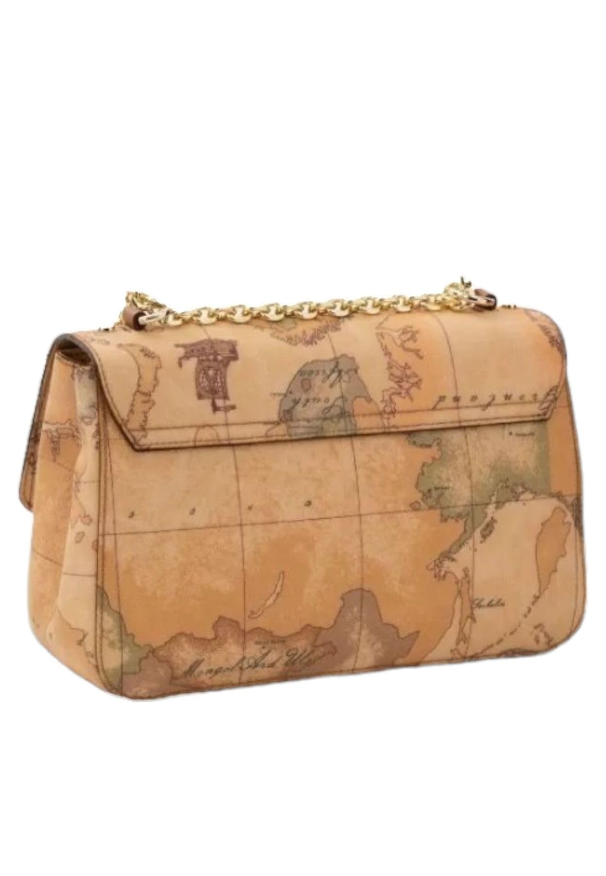 ALVIERO MARTINI 1? CLASSE - Borsa a tracolla con patta Geo Classic E034 Beige